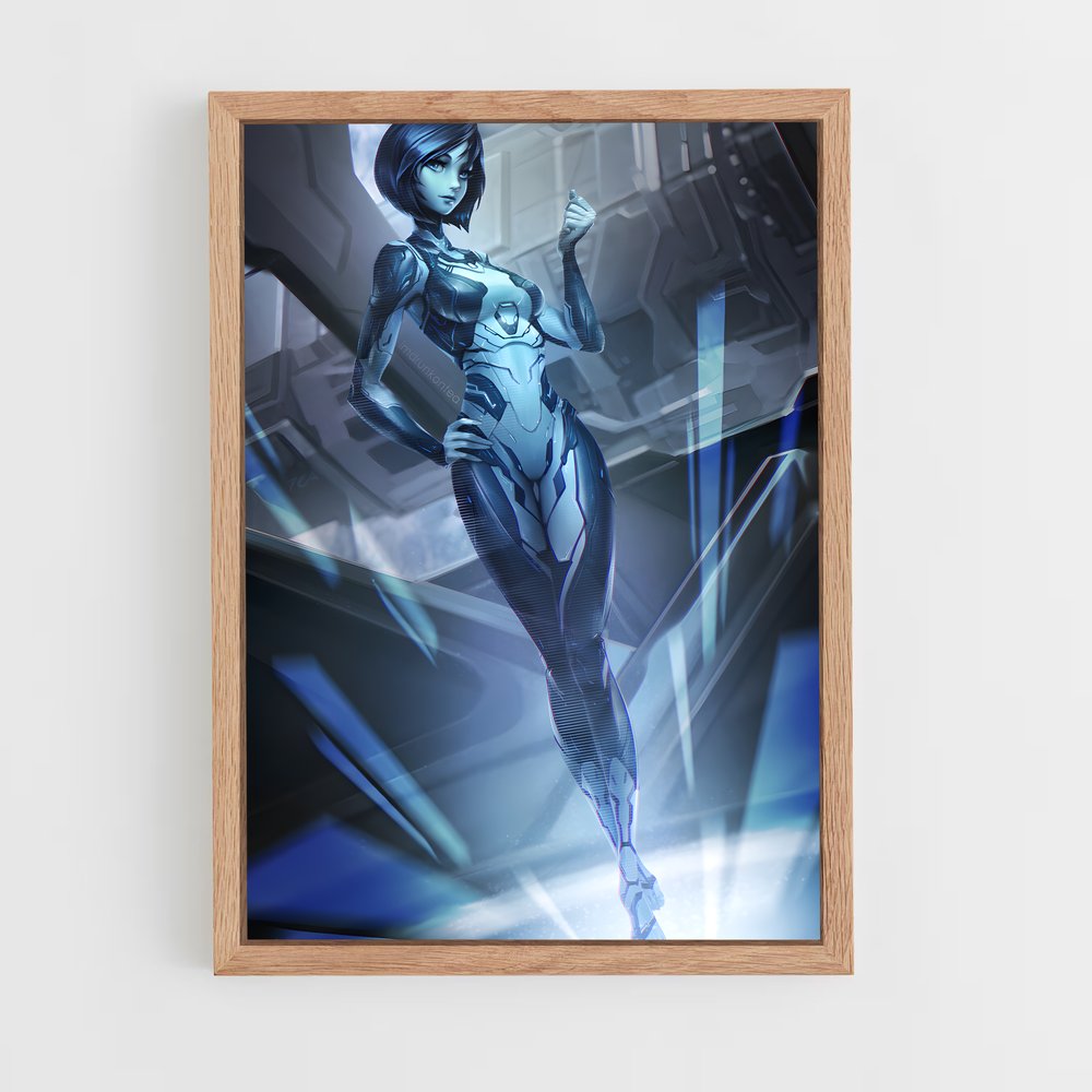 Poster Épée Futuriste – affiche Halo (vue 4)