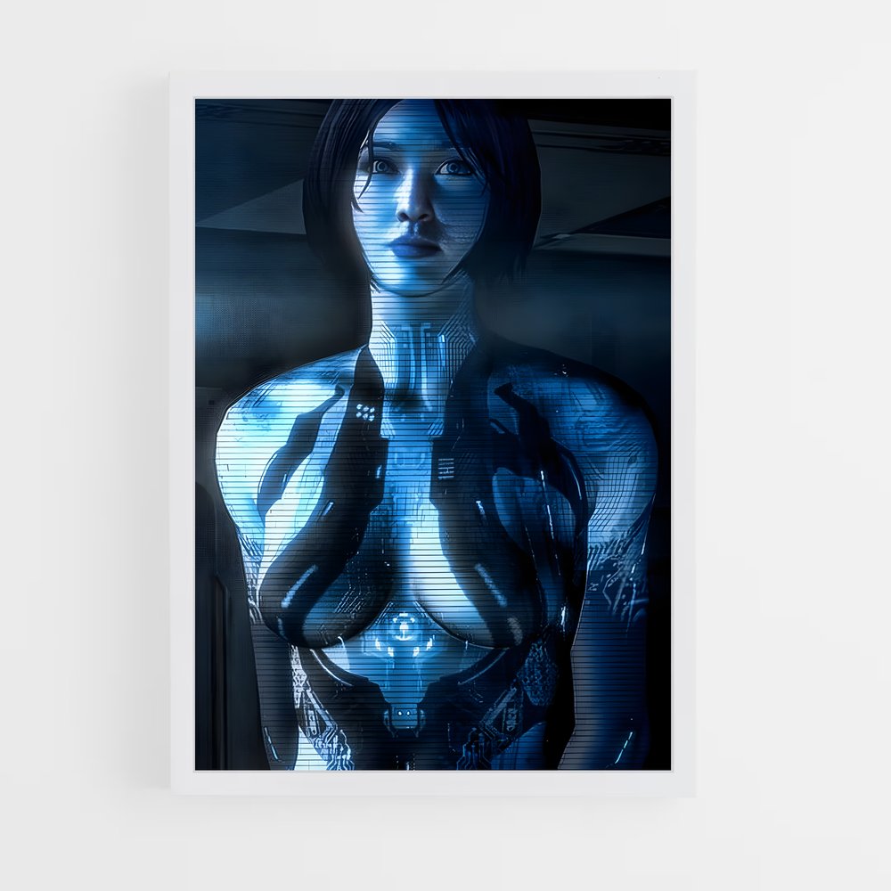 Poster Cybershield – affiche Halo (vue 3)