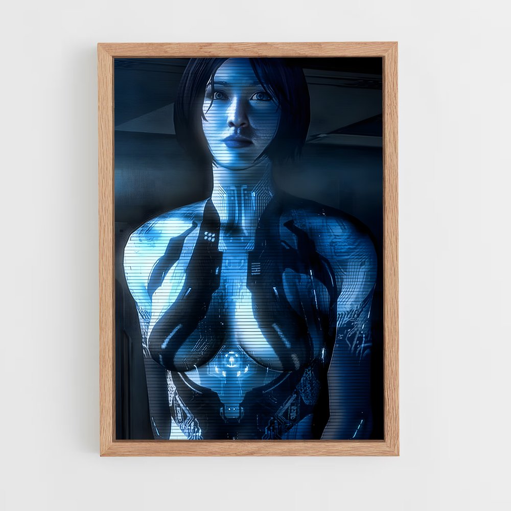 Poster Cybershield – affiche Halo (vue 4)