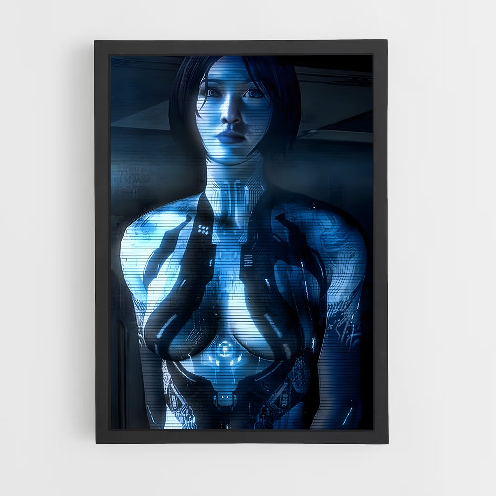 Poster Cybershield – affiche Halo (vue 2)
