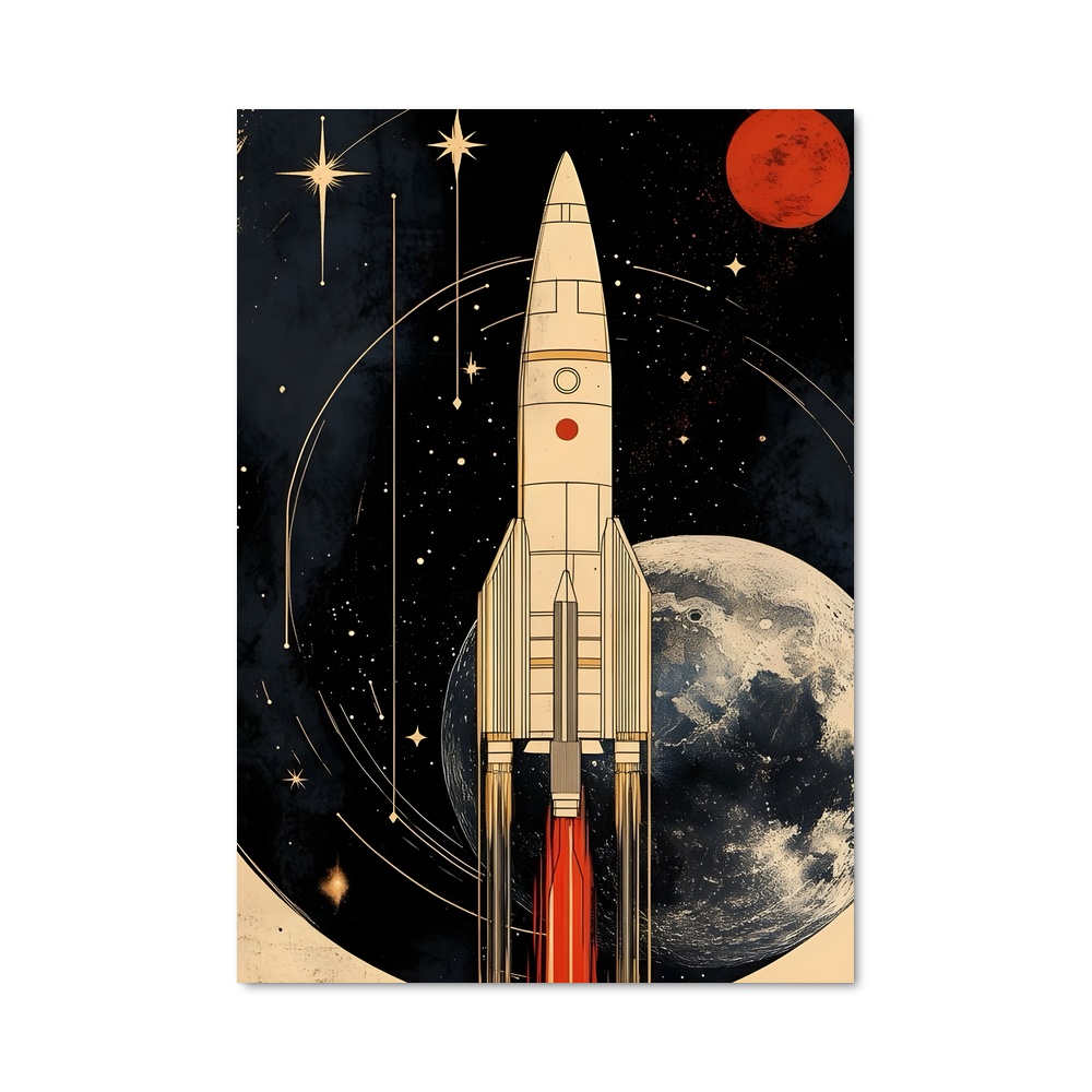 Poster Cosmonaut aventureux