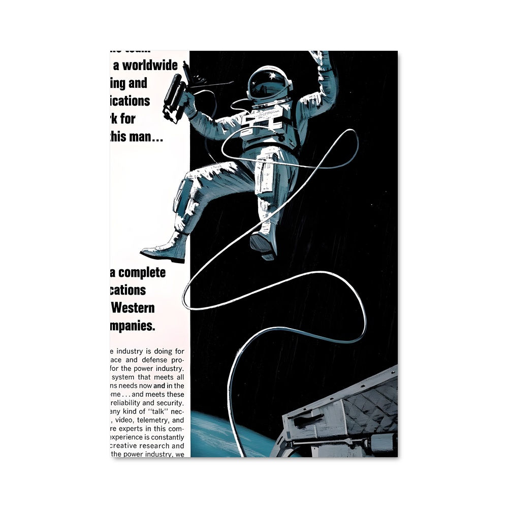 Poster Cosmonaut Éblouissant