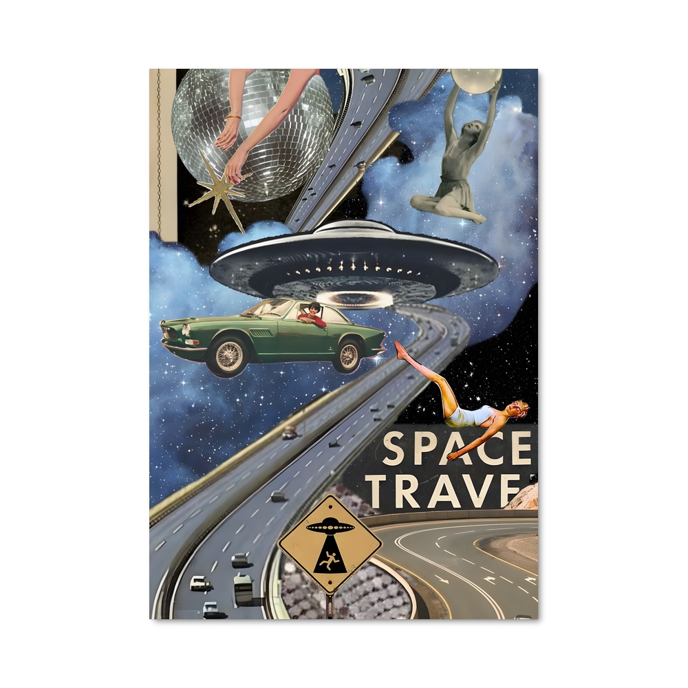 Poster Cosmonaut audacieux