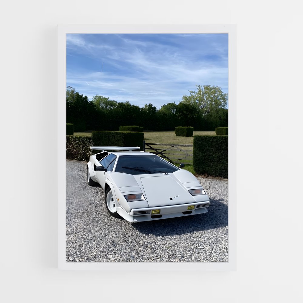 Poster Countach Enchanté – affiche Lamborghini (vue 3)