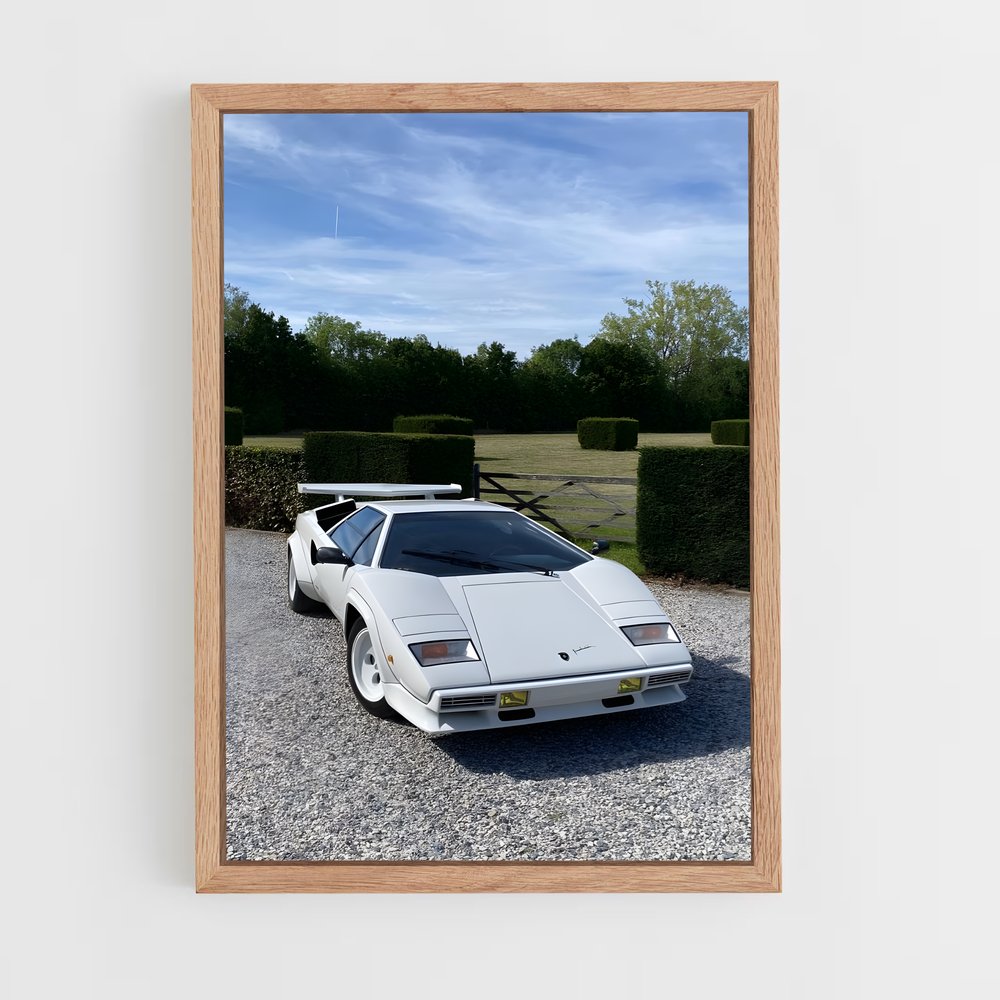 Poster Countach Enchanté – affiche Lamborghini (vue 4)