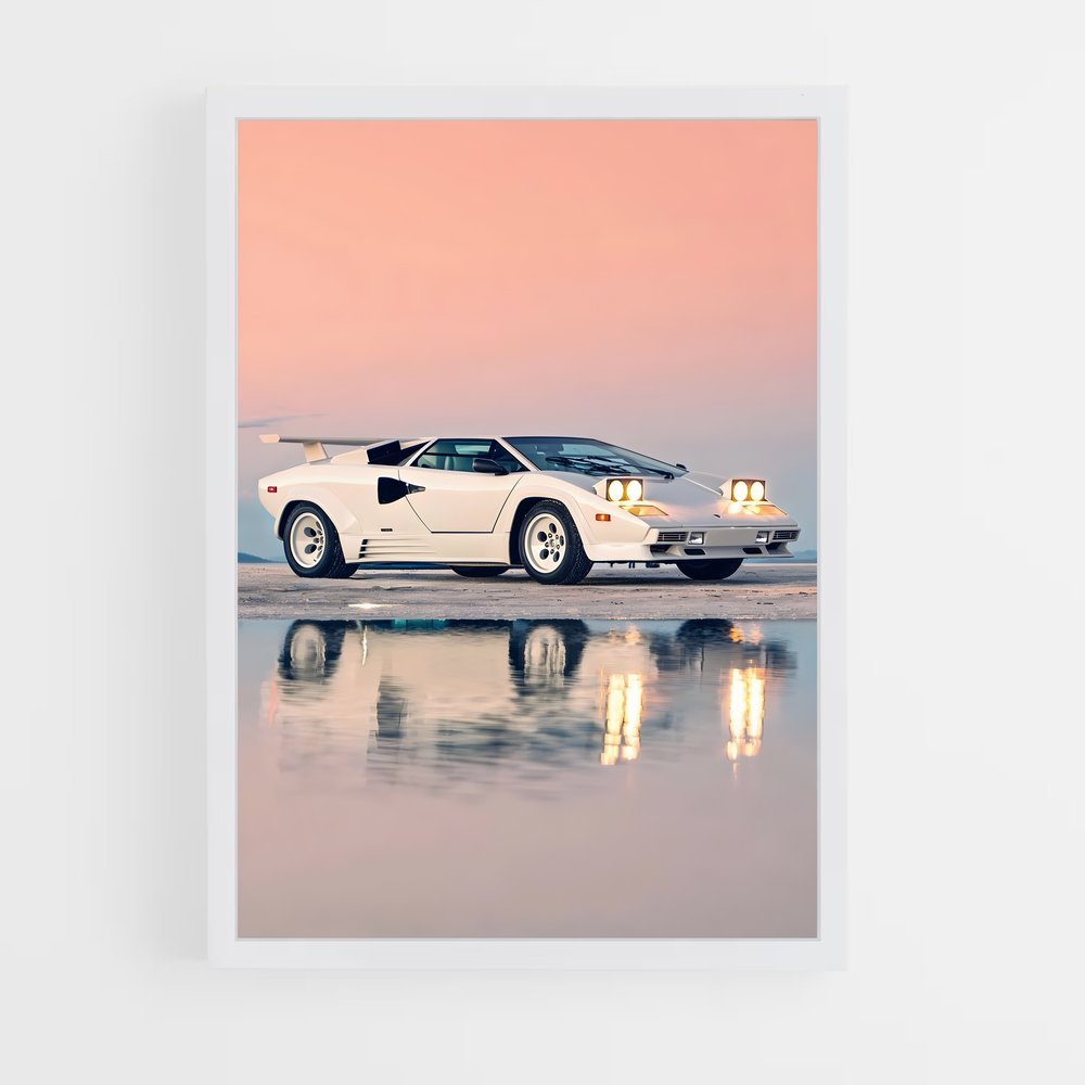 Poster Évasion Luminée – affiche Lamborghini (vue 3)
