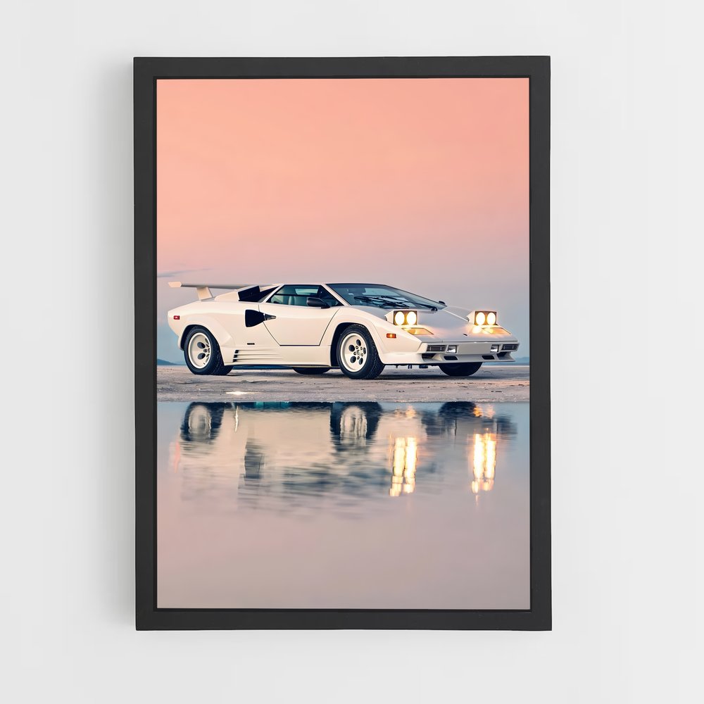 Poster Évasion Luminée – affiche Lamborghini (vue 2)