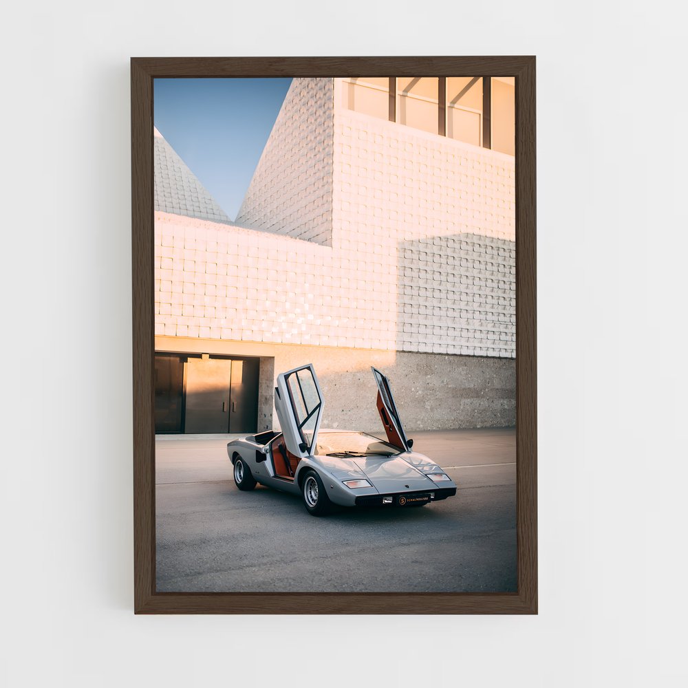 Poster Countach Cityscape – affiche Lamborghini (vue 5)