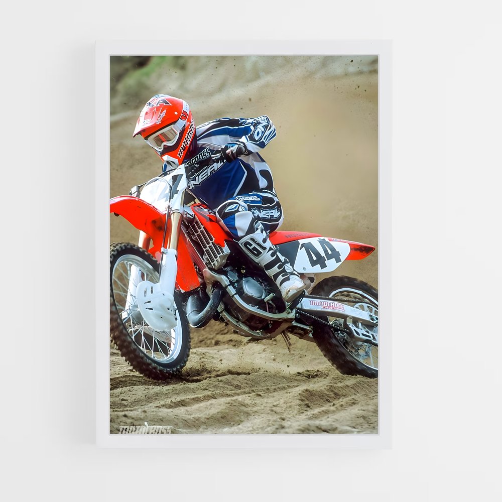 Poster Cr stupéfiant – affiche Honda Moto (vue 3)