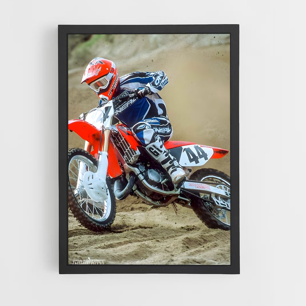 Poster Cr stupéfiant – affiche Honda Moto (vue 2)