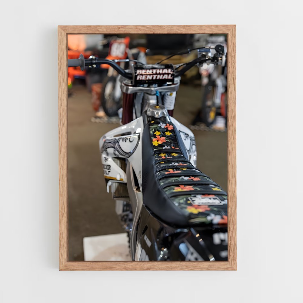Poster Stickers & Wheels – affiche Honda Moto (vue 4)
