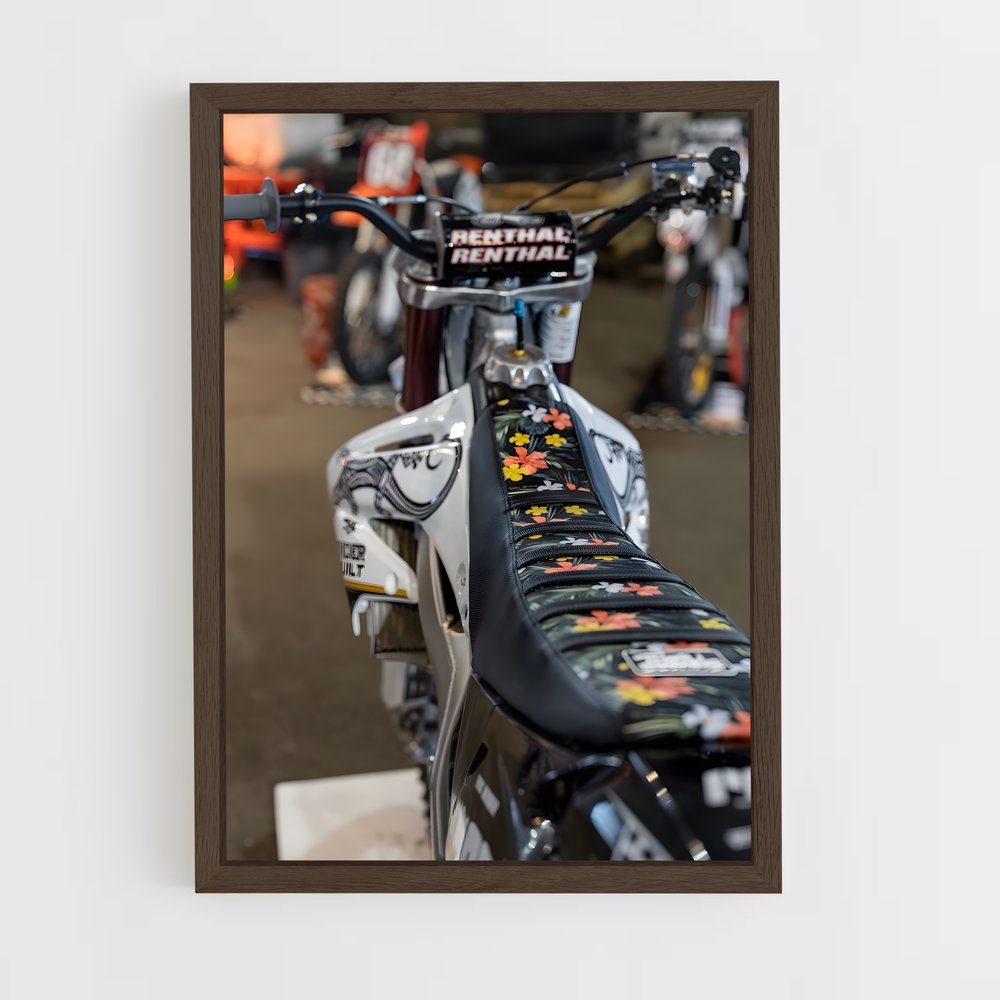 Poster Stickers & Wheels – affiche Honda Moto (vue 5)