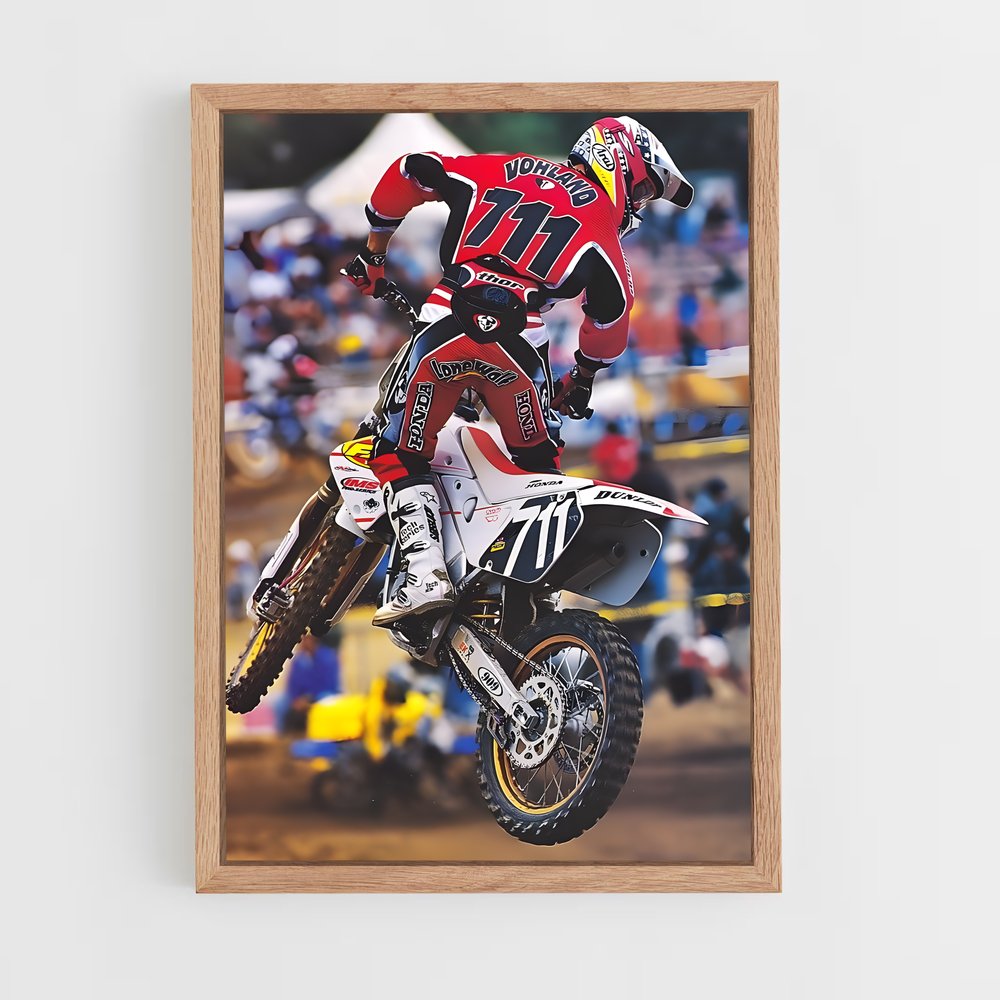 Poster Cr fascinant – affiche Honda Moto (vue 4)