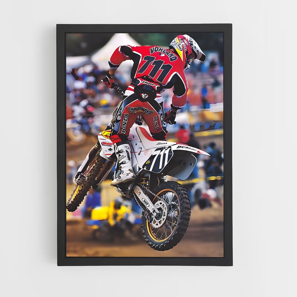 Poster Cr fascinant – affiche Honda Moto (vue 2)