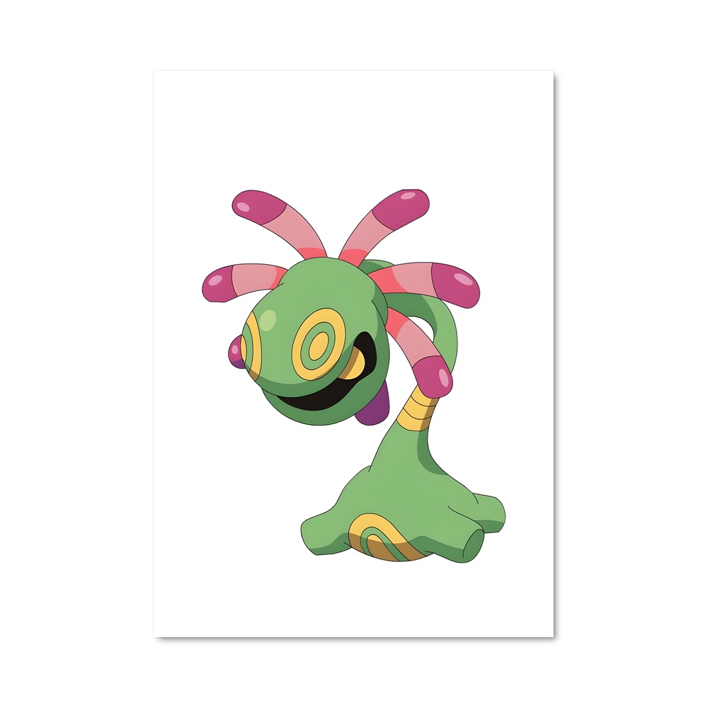 Poster Cradily Pop – affiche Pokemon