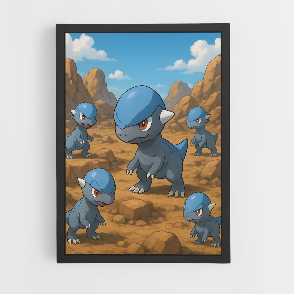 Poster Pérégrination Pokémique – affiche Pokemon (vue 2)