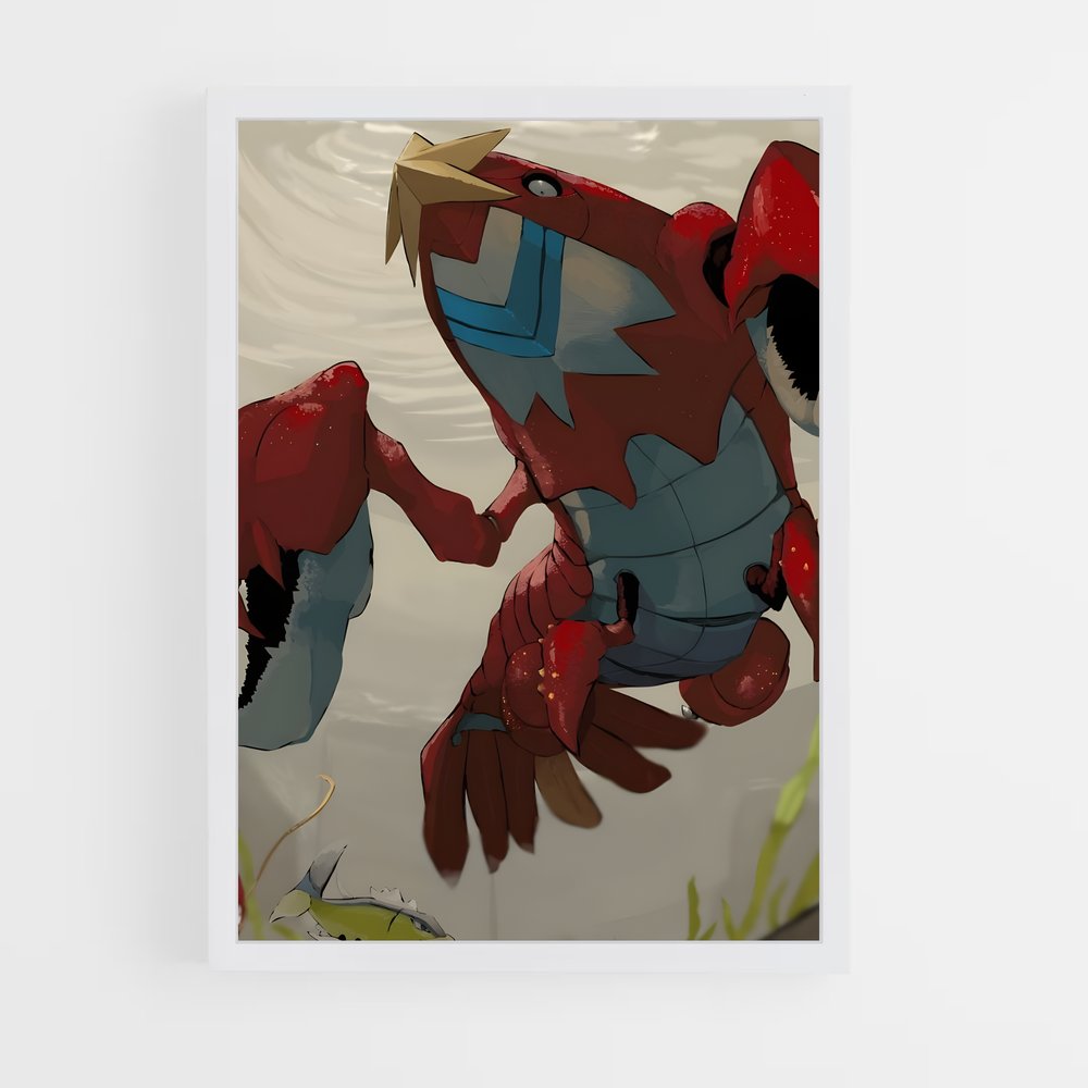 Poster Iron Man à la Mer – affiche Pokemon (vue 3)