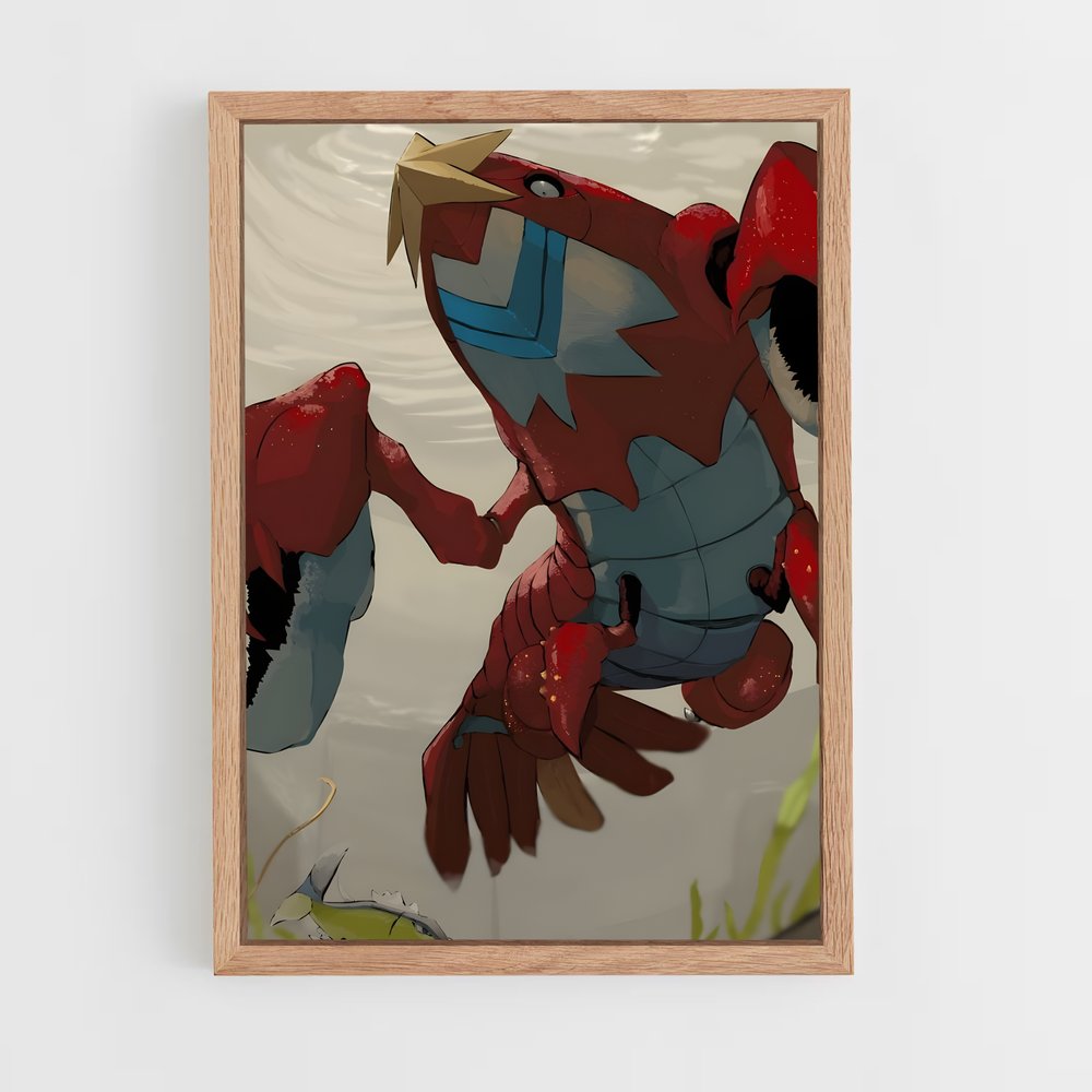 Poster Iron Man à la Mer – affiche Pokemon (vue 4)