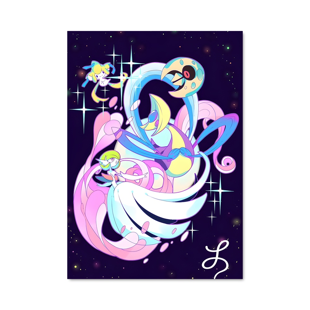Poster Magie Équestre – affiche Pokemon