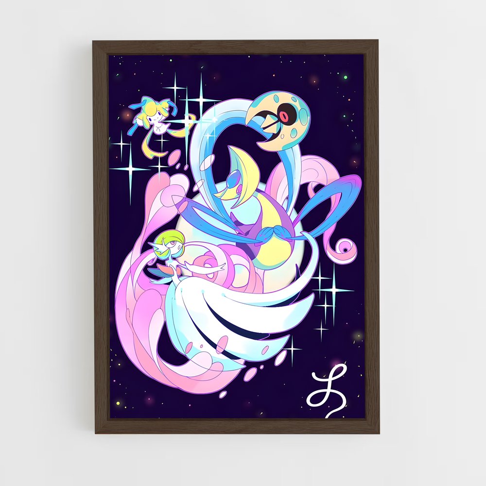 Poster Magie Équestre – affiche Pokemon (vue 5)