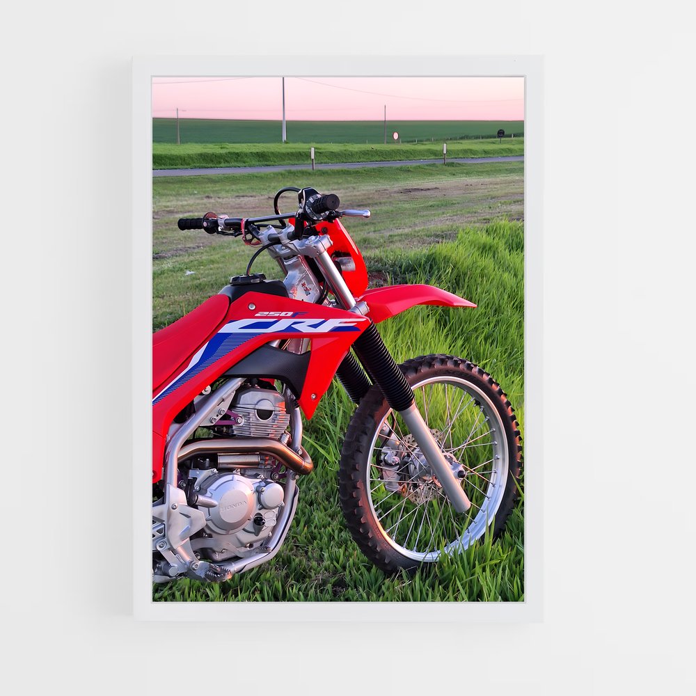 Poster Crfr magnifique – affiche Honda Moto (vue 3)