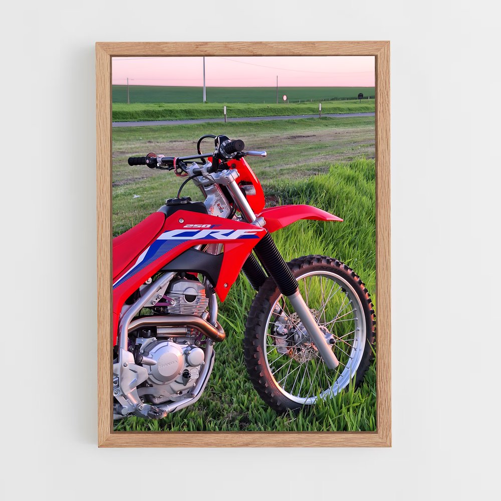 Poster Crfr magnifique – affiche Honda Moto (vue 4)