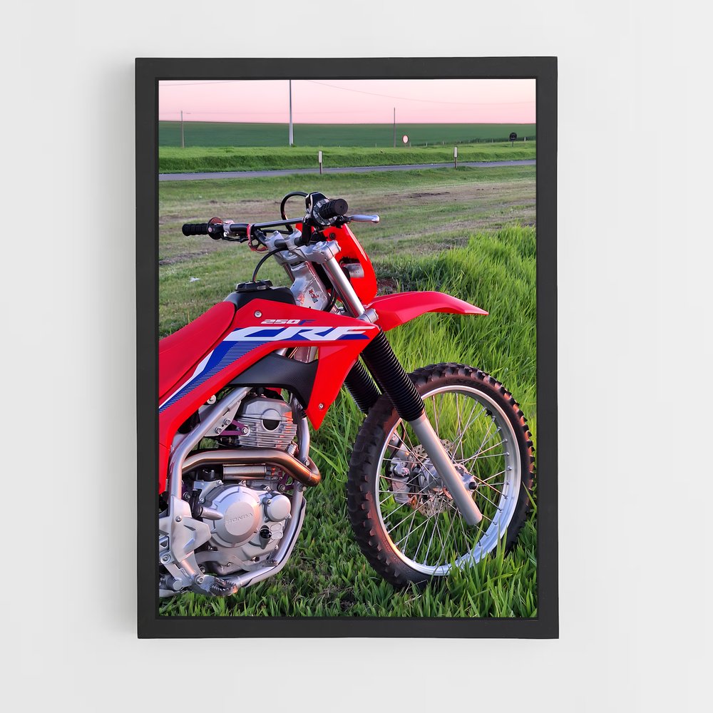 Poster Crfr magnifique – affiche Honda Moto (vue 2)