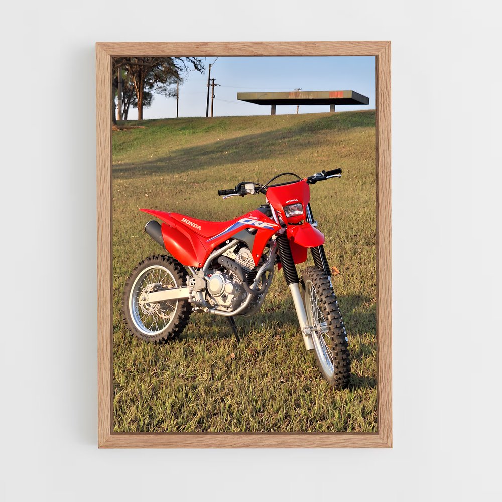Poster Roue de l'Aventure – affiche Honda Moto (vue 4)