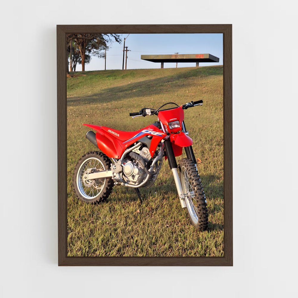 Poster Roue de l'Aventure – affiche Honda Moto (vue 5)