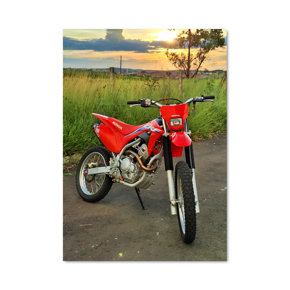 Poster Crfr enchanteur – affiche Honda Moto