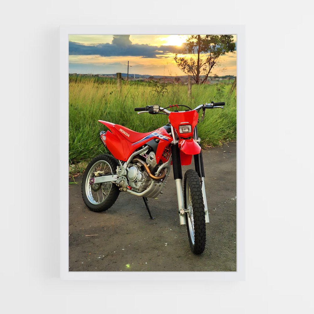 Poster Crfr enchanteur – affiche Honda Moto (vue 3)