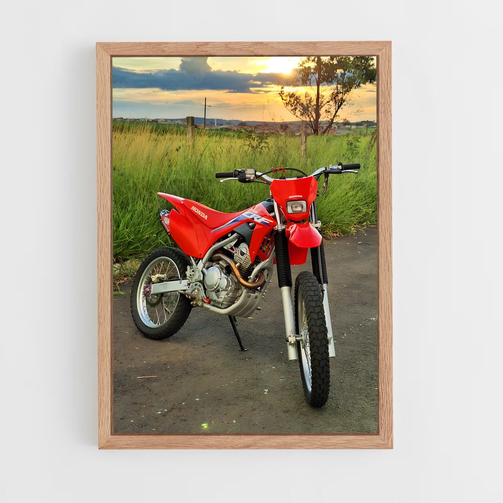 Poster Crfr enchanteur – affiche Honda Moto (vue 4)