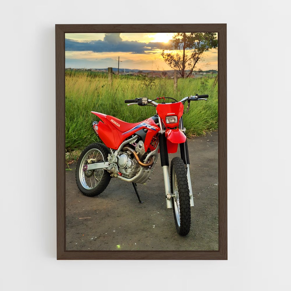 Poster Crfr enchanteur – affiche Honda Moto (vue 5)
