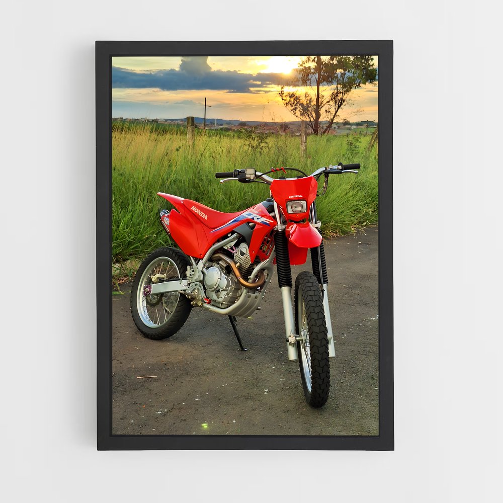 Poster Crfr enchanteur – affiche Honda Moto (vue 2)