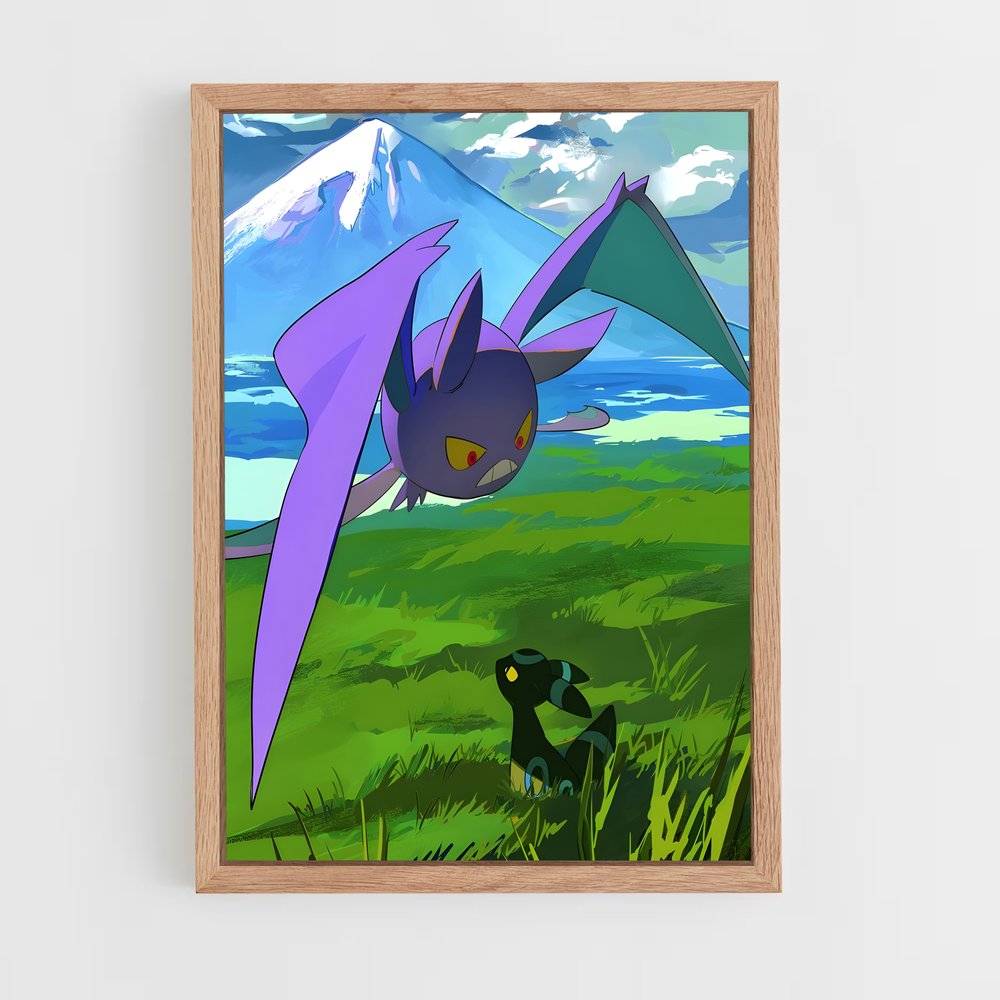 Poster Crobat Fantaisie – affiche Pokemon (vue 4)