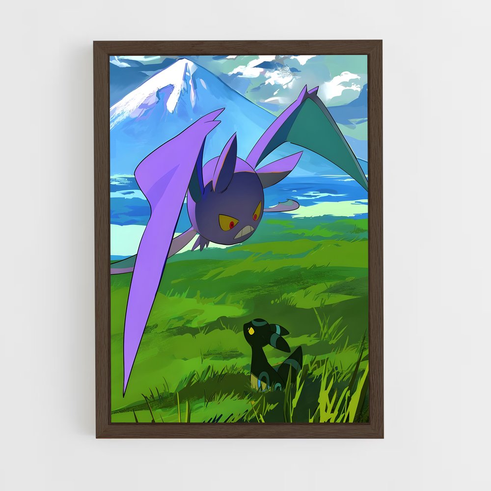 Poster Crobat Fantaisie – affiche Pokemon (vue 5)