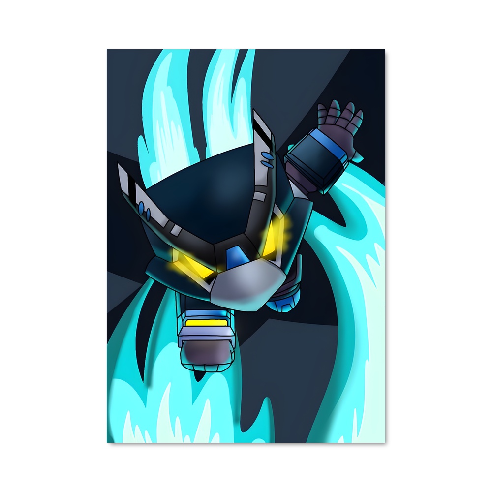 Poster Flamme de l'Avatar – affiche Brawl Star