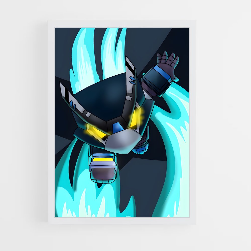 Poster Flamme de l'Avatar – affiche Brawl Star (vue 3)