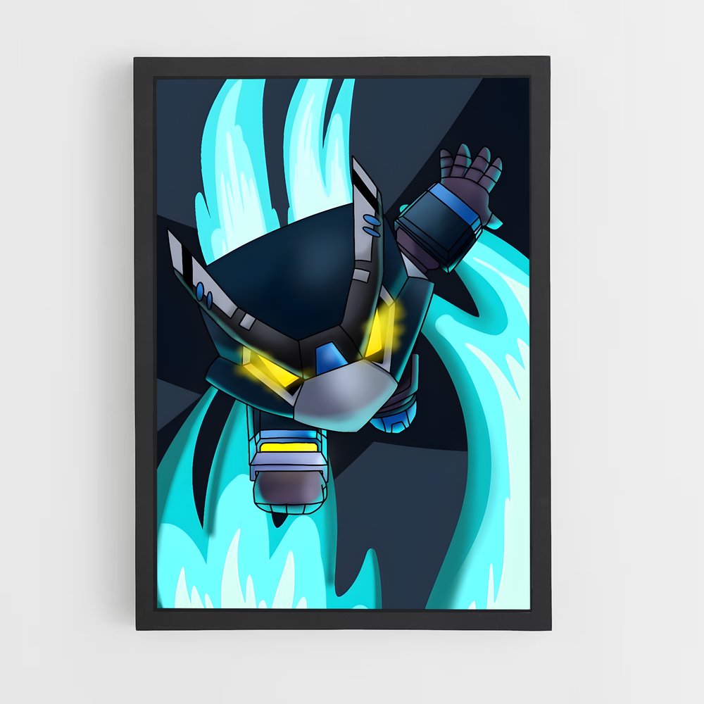 Poster Flamme de l'Avatar – affiche Brawl Star (vue 2)