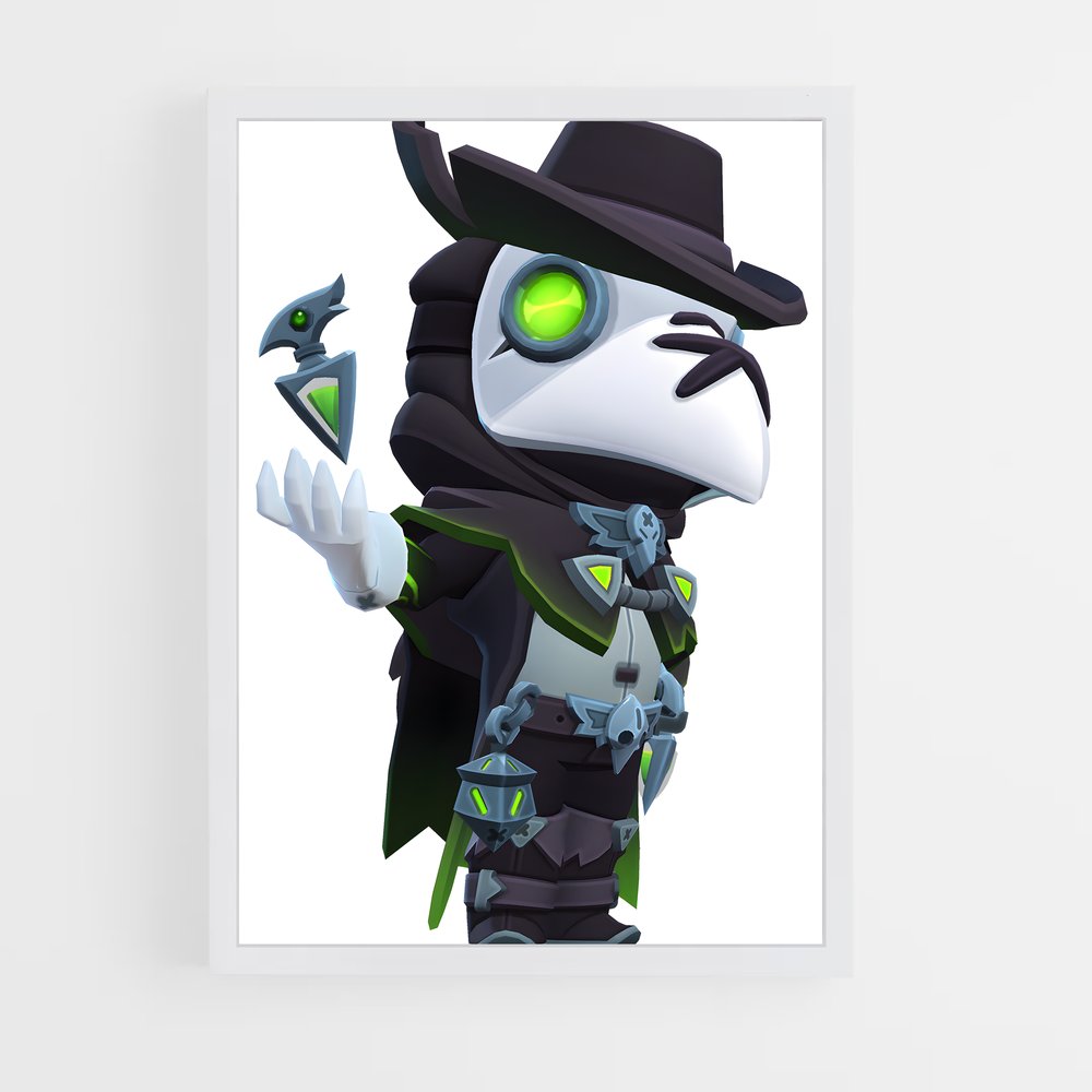 Poster Le Corbeau Chic – affiche Brawl Star (vue 3)