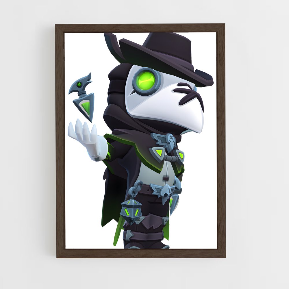 Poster Le Corbeau Chic – affiche Brawl Star (vue 5)