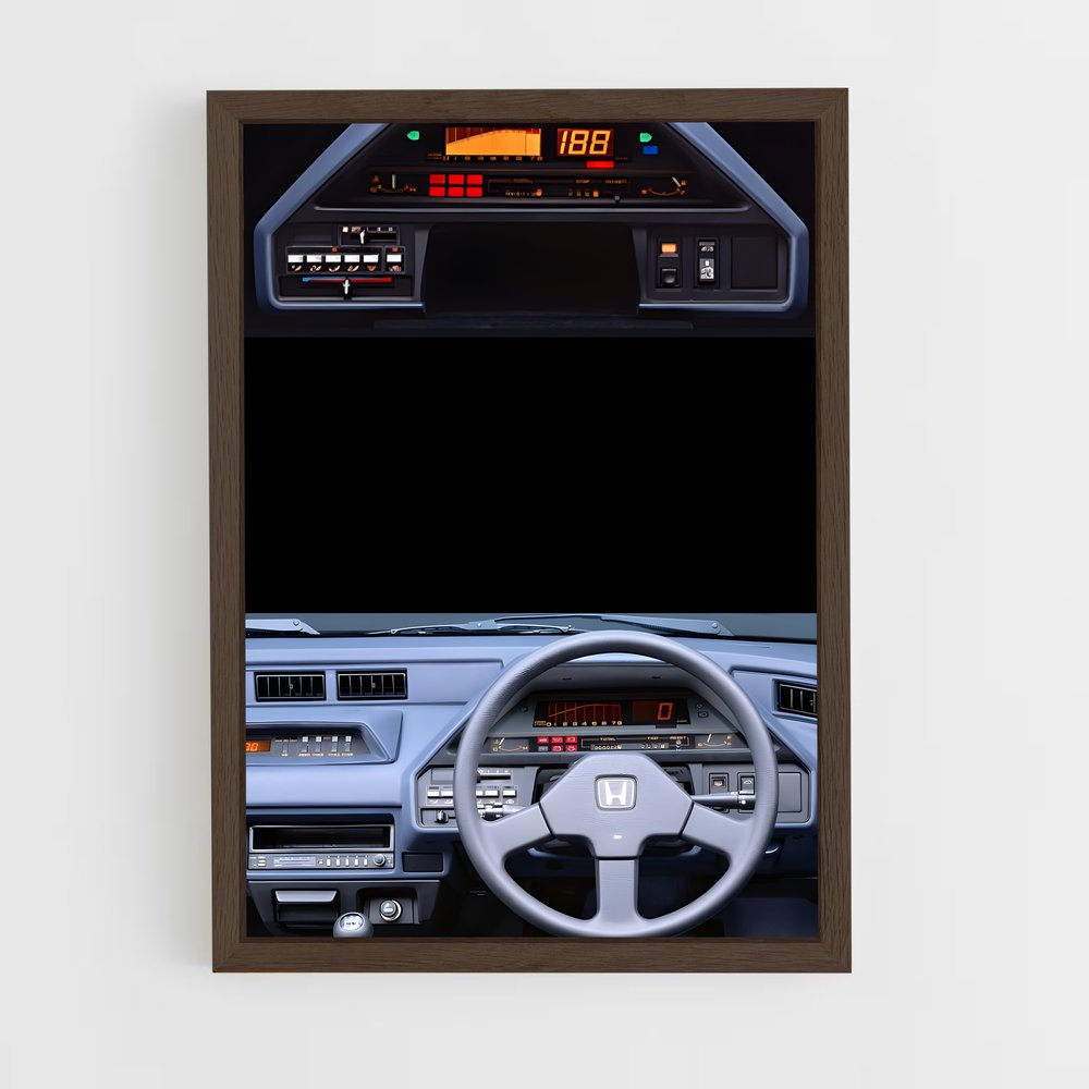 Poster Digital Drive – affiche Honda (vue 5)