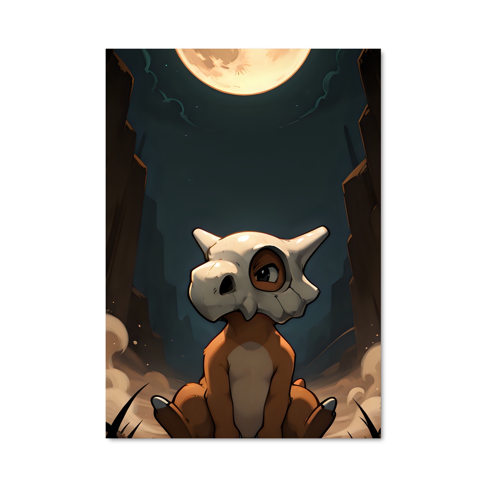 Poster Loup de Lune – affiche Pokemon