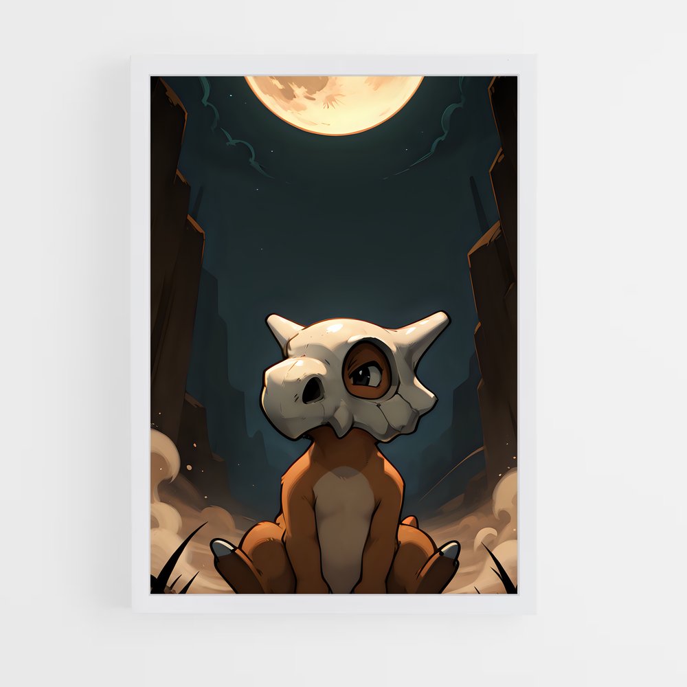 Poster Loup de Lune – affiche Pokemon (vue 3)