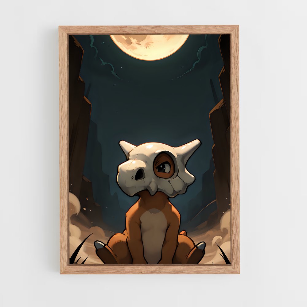 Poster Loup de Lune – affiche Pokemon (vue 4)