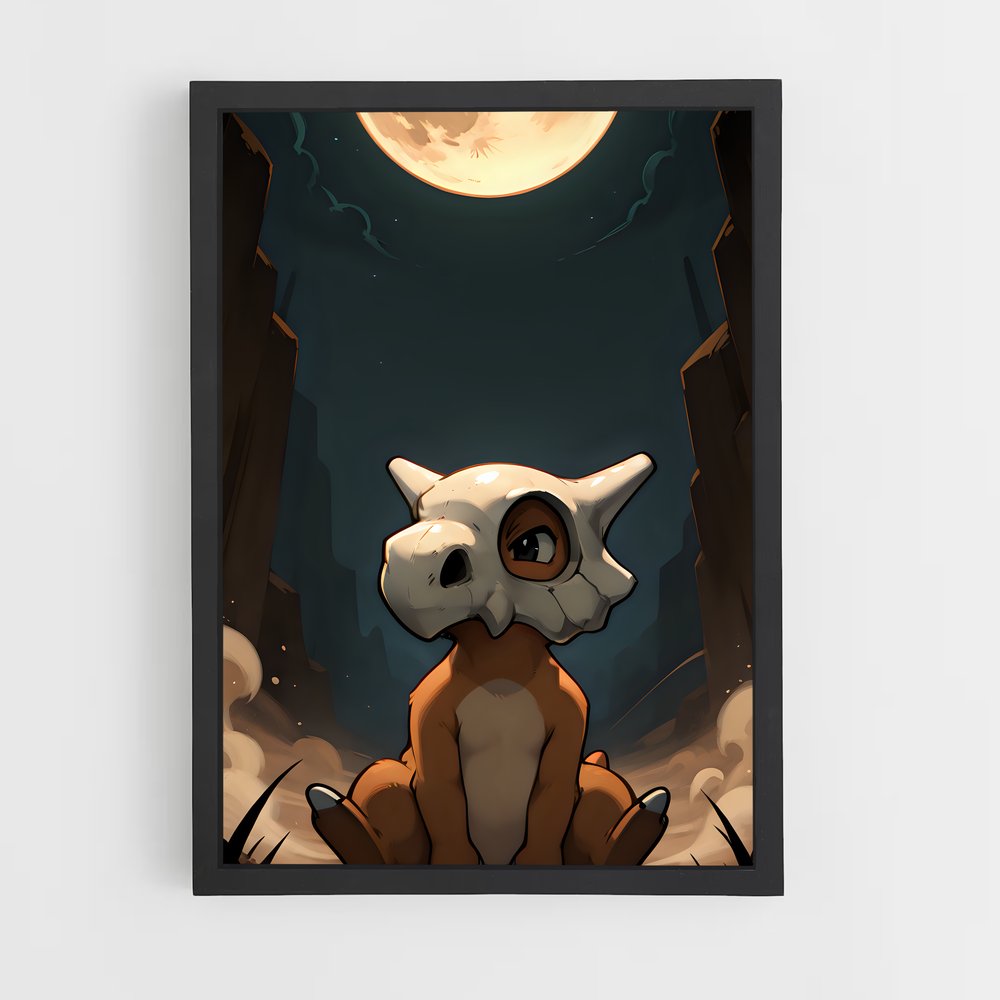 Poster Loup de Lune – affiche Pokemon (vue 2)