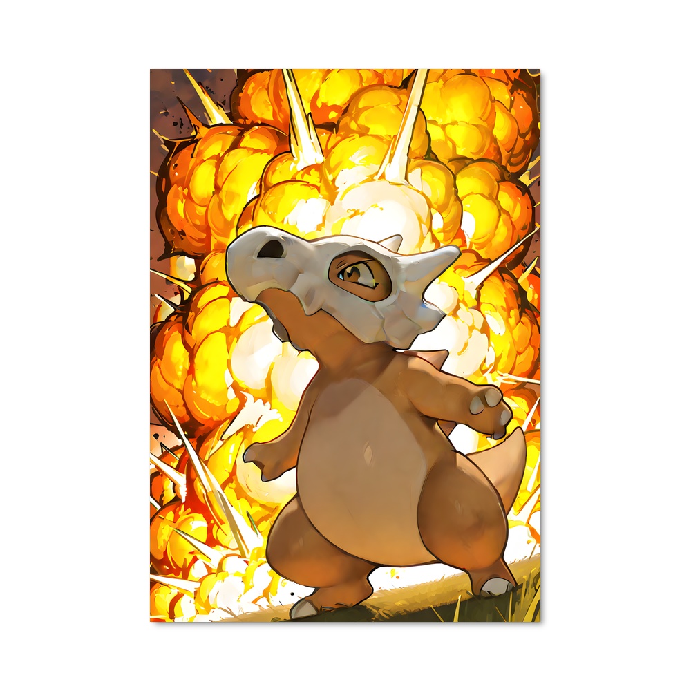 Poster Cubone Inferno – affiche Pokemon