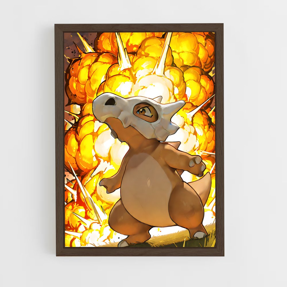 Poster Cubone Inferno – affiche Pokemon (vue 5)