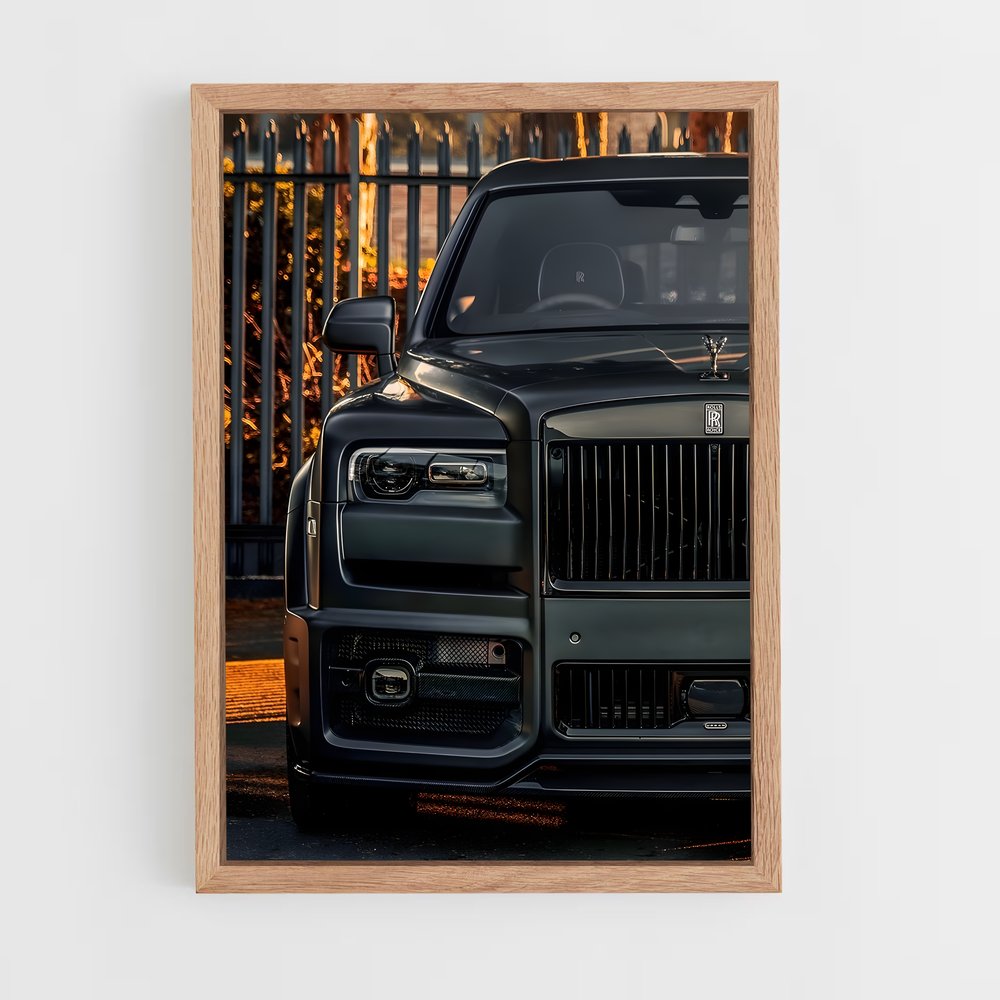 Poster Élégance Noir – affiche Rolls-Royce (vue 4)