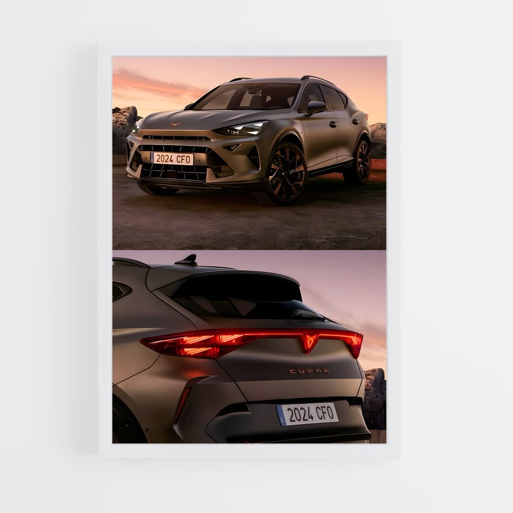 Poster SUV Aventure – affiche Cupra (vue 3)